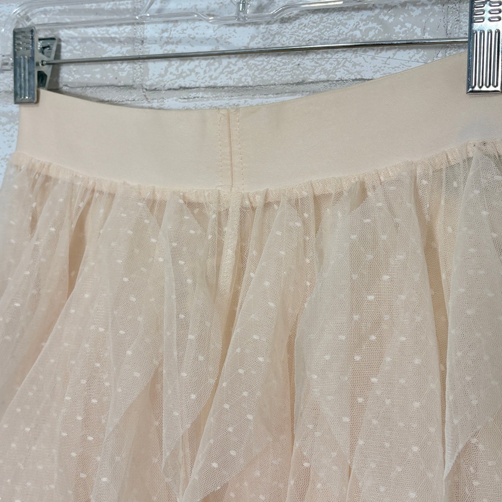 Sincerely Jules Ruffle Tulle Midi Skirt Size S Swiss Dot Coquette Fairy Tiered - Picture 7 of 12